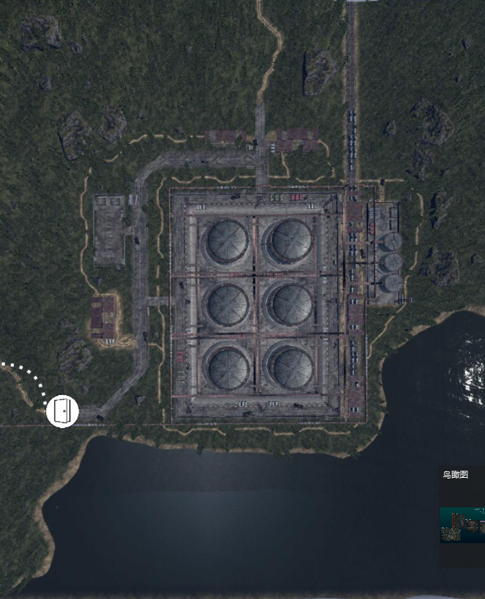 Road to Vostok Terminal map overview