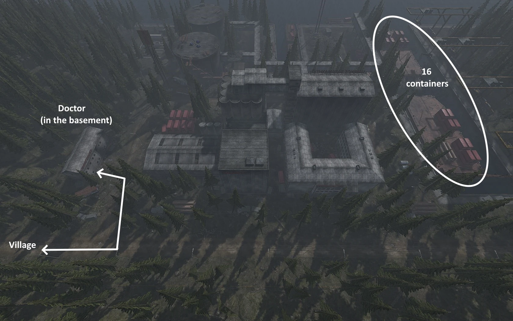 Road to Vostok Shipyard map overview